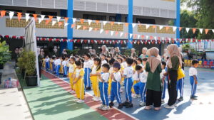 Potret antusiasme siswa-siswi PGK GIS 3 Jogja mengikuti rangkaian perlombaan (Dokumentasi Tim Humas GIS 3 Jogja)