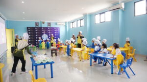 Potret Suasana saat Kegiatan Fun Cooking Playgroup GIS 3 Jogja (Dokumentasi GIS 3 Jogja)