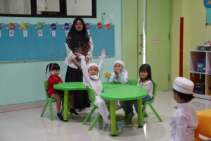 Potret siswa pada salah satu area setelah mereka memilih area yang diminati